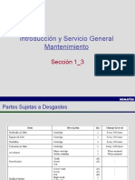 Introducción y Servicio General Mantenimiento