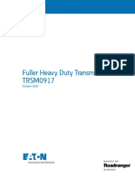 Fuller Heavy Duty Transmissions TRSM0917: Service Manual