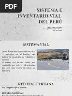 Sistema e Inventario de La Red Vial en El Peru