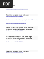 Atividades Internet Segura