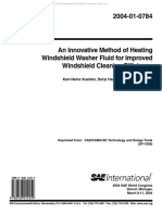 2004-01-0784-An Innovative Method of Heating Windshield Washer Fluid For Improved Windshield Cleaning Efficiency