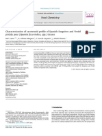 Characterization of Carotenoid Profile of Spanish Sanguinos and Verdal