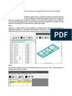 Tutorial On Structural Analysis Using BEAM Elements of CAEPIPE