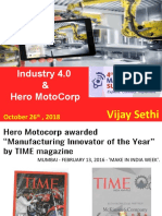 Industry 4.0 & Hero MotoCorp