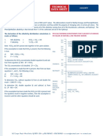 Technical Data Sheet: The Derivation of The Alkalinity Distribution Calculations Is Made As Follows