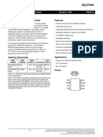 Intermediate Bus PWM Controller Features: ISL6744A