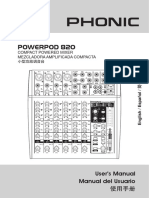 Powerpod 820: User's Manual Manual Del Usuario