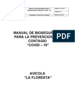 Protocolo de Bioseguridad Avicola