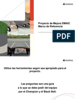 01 Proyecto de Mejora Dmaic - Marco de Referencia