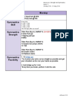 B2B Strength and Gymnastics Week 2