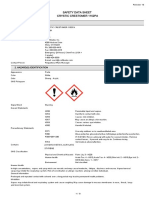 MSDS Masilla Crestomer 1152pa