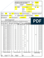 Informe Radiografico para Piezas Moldeadas Radiographic Report For Casting