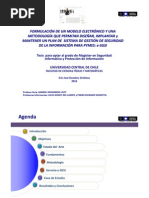 Un Modelo Electrónico y Una Metodología de Un SGSI para PYMES (e-SGSI)