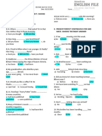 I. Simple Past Vs Present Perfect. Choose The Right Answer