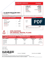 Fixedline and Broadband Services: Your Account Summary This Month'S Charges