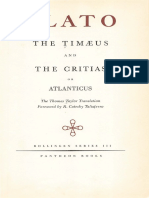 Plato The Timaeus