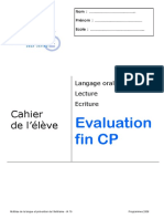 Livret Eleve Fin CP PDF