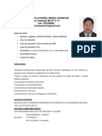 Huaroto Renzo CV PDF