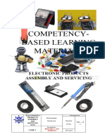 Competency-Based Learning Materials: Electronic Products Assembly and Servicing