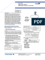 General Specifications: EJX118A Diaphragm Sealed Differential Pressure Transmitter