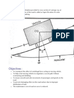 Calculation of Super Elevation