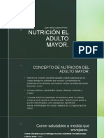 Nutrición El Adulto Mayor