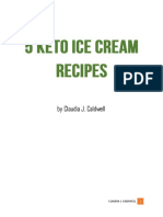 By Claudia J. Caldwell: 5 Keto Ice Cream Recipes