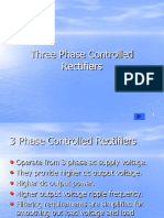 Three Phase Controlled Rectifiers