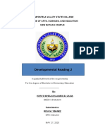 Developmental Reading 2: Compostela Valley State College College of Arts, Sciences, and Education New Bataan Campus