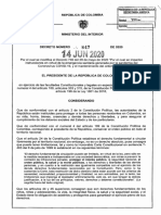 Decreto 847 de 2020