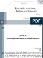 Economie Monétaire Et Techniques Bancaires: Ecole Nationale de Commerce Et de Gestion Casablanca