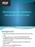 Electromagnetic Radiations and Properties of X-Rays