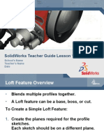 Solidworks Teacher Guide Lesson 10: School'S Name Teacher'S Name Date