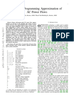 A Linear-Programming Approximation of AC Power Flows: Carleton Coffrin, Member, IEEE, Pascal Van Hentenryck, Member, IEEE