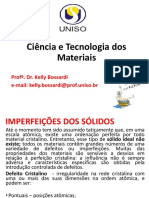 01 Estrutura Dos Metais 6 - Imperfeições Nos Solidos