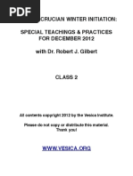 Robert Gilbert THE ROSICRUCIAN WINTER INITIATION Dec 2012 Wow 25 PP Solid Work PDF