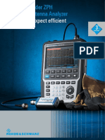 Expect Fast, Expect Efficient: R&S®Cable Rider ZPH Cable and Antenna Analyzer