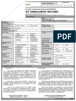 Patient Enrolment Record: Integrated Clinic Information System (iCLINICSYS)