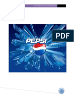 Pepsi Cola Human Resource Management Project