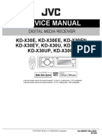 Service Manual: KD-X30E, KD-X30EE, KD-X30EN, KD-X30EY, KD-X30U, KD-X30UN, KD-X30UP, KD-X30UT