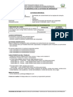 At-Ct-M1-05 - Gdaa05 - Actividades de Mantenimiento de Los Equipos de Cómputo