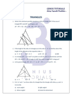 Triangles: Genius Tutorials