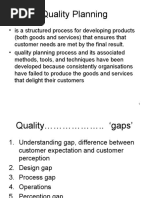 Quality Planning Process