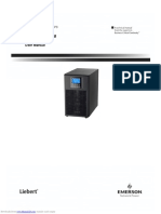 Liebert GXT MT+LB 10kVA UPS User Manual: Single Phase Online UPS