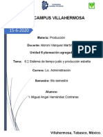 TAREA - Tema - 6.2 Sistema de Tiempo Justo y Producción Esbelta