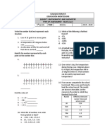 Colegio Ekirayá Educación Montessori Subject: Mathematics and Geometry Type of Assessment: Math Exam WS2 Time