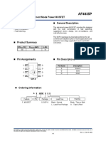 Features General Description: P-Channel Enhancement Mode Power MOSFET