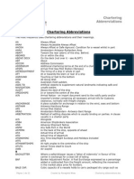 Chartering Abbreviations