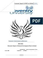 Economic Impact of NDP in Ireland