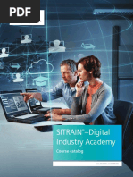 Sitrain - Digital Industry Academy: Course Catalog